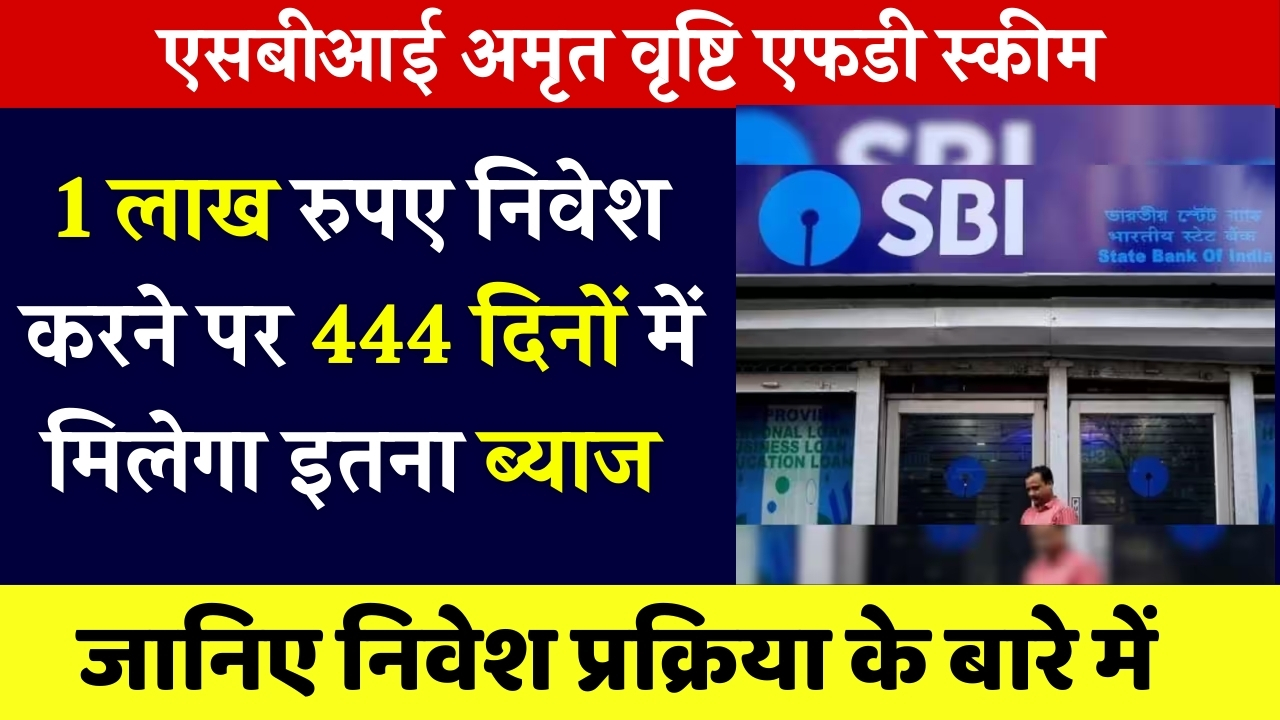SBI Amrit Vrishti FD Invest