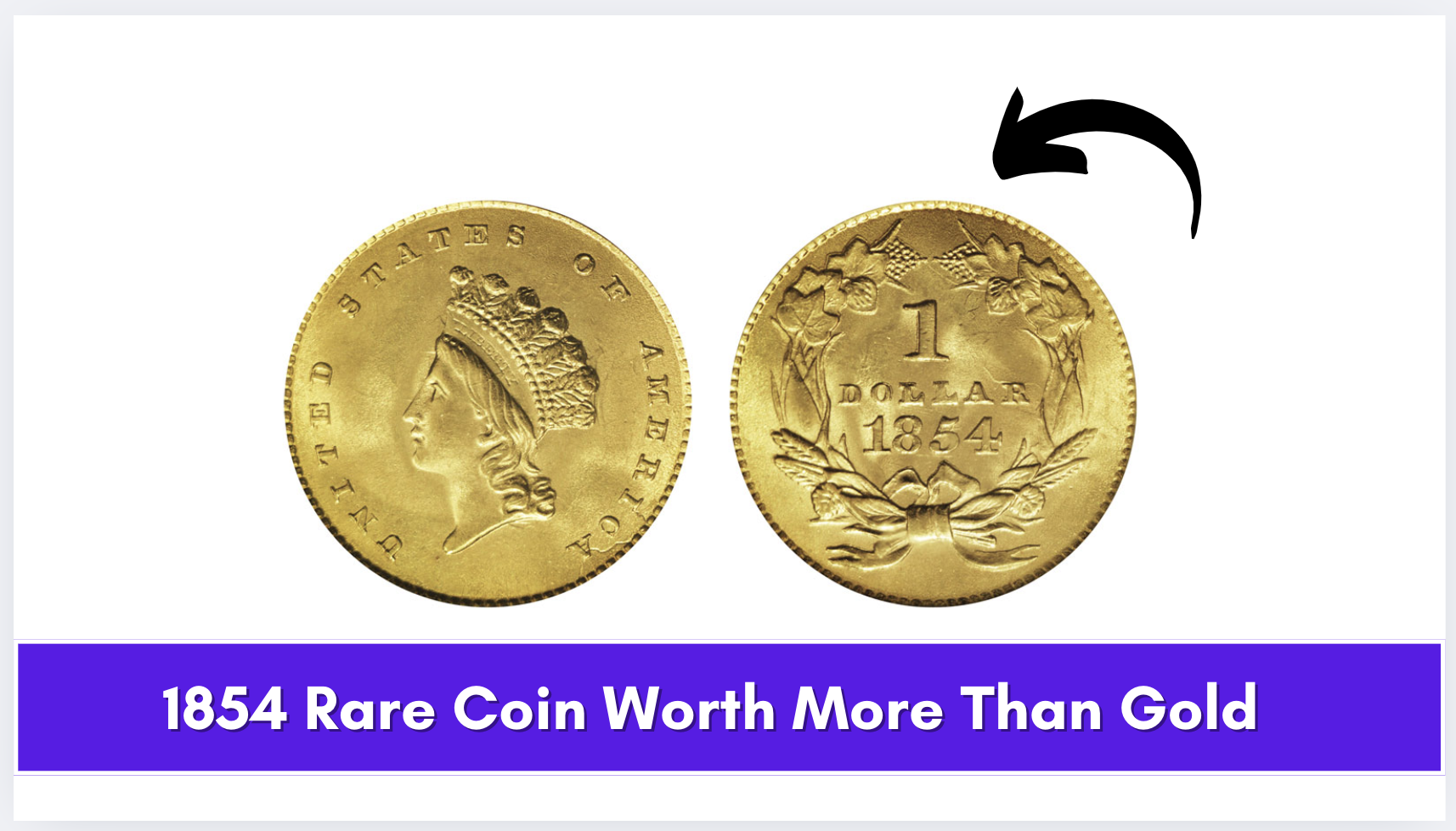 1854 Rare Coin Worth More Than Gold Check Your Purse Now