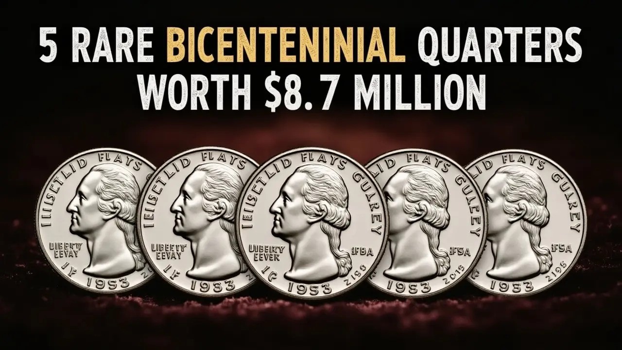 5 Rare Bicentennial Quarters Worth $8.7 Million