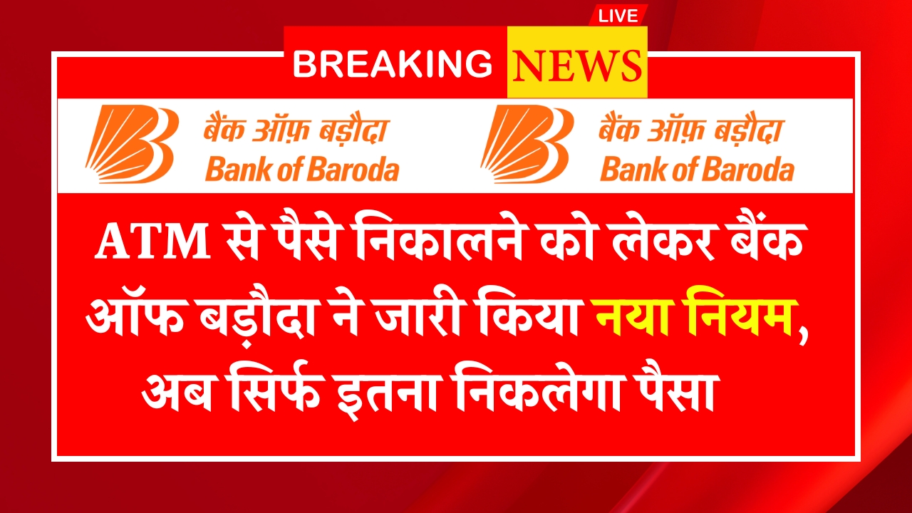 BOB ATM Limit Per Day