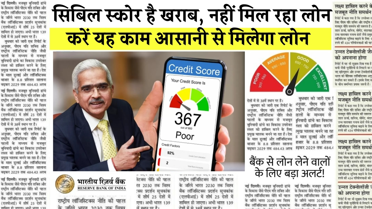 Bad Cibil Score Loan