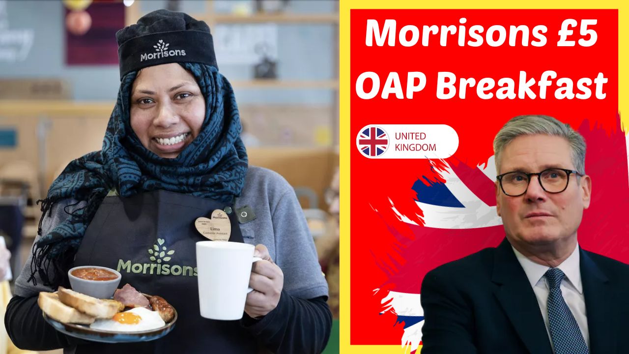 Morrisons £5 OAP Breakfast