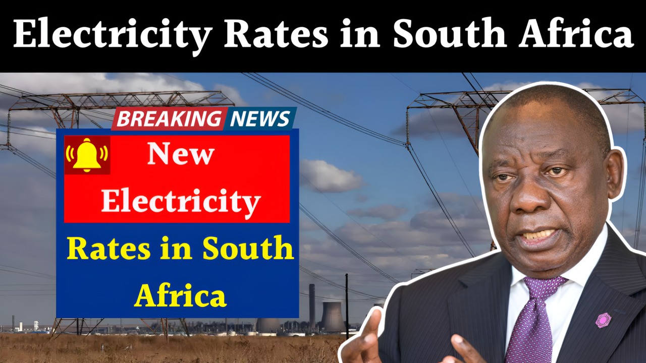 New Electricity Rates in South Africa 2025