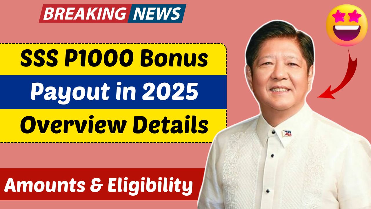SSS P1000 Bonus Payout in 2025